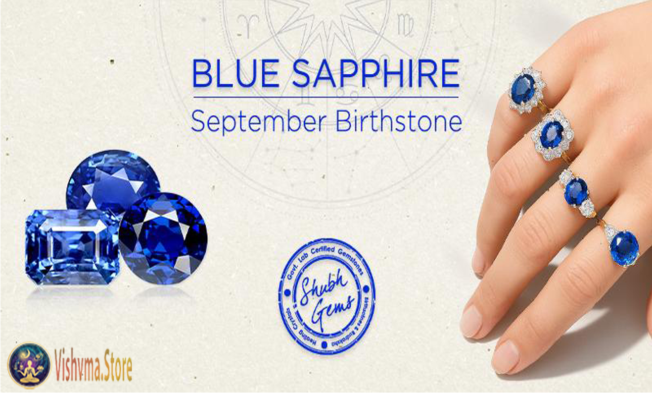 September Birthstone Blue Sapphire